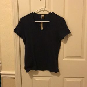 Plain blue tee